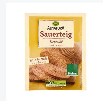 Sauerteig Bio Extrakt von Alnatura 15g Vegan