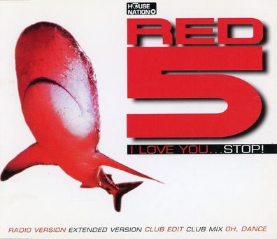 Maxi CD Cover Red 5 - I Love You Stop