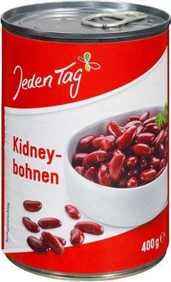 Rote Kidneybohnen von Jeden Tag je 400g - 4 Varianten