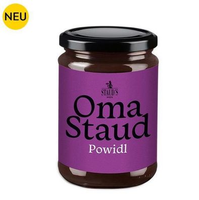 Staud´s Zwetschken Powidl Konfitüre Oma Feine Marmelade 1 bis 6 Stck Gluten-Lakt