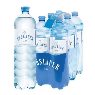 Vöslauer Mineralwasser Mild 1,5L - 4 Varianten
