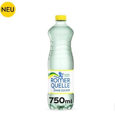 Zitrone-Limette ohne Zucker Römerquelle 750ml - 4 Varianten