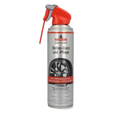 Nigrin ReifenPflege 500ml ReifenGlanz Spray Reiniger Schutz AutoReifen Gummi