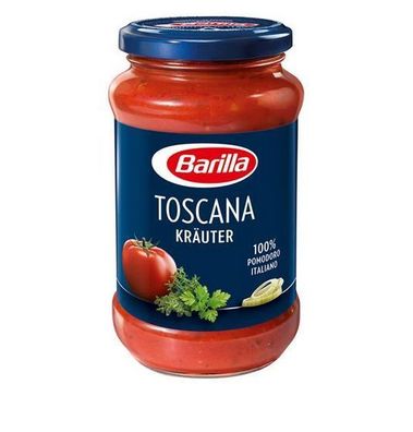 Barilla Sugo Pasta Toscana Kräuter gluten Vegan 400g 3 Stückzahlen