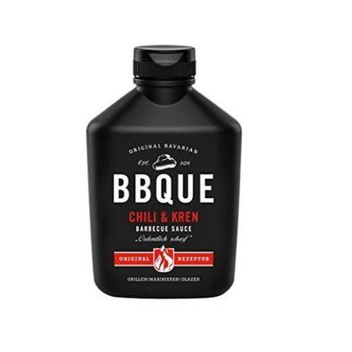 BBQUE Bayrische Barbecue Sauce "Chili & Kren" 400ml - 3 Varianten 2-6 Stck