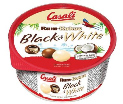 Casali Rum Kokos Black & White - je 300gr - 1 bis 8 Stck