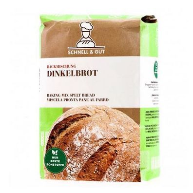 Backmischung für Dinkelbrot Vegan - 1kg