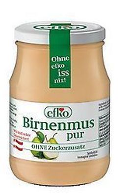 Birnenmus pur ohne Zucker 350ml Österreichische Spezialität - 3 Varianten/ Stückz