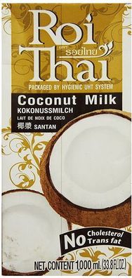 Coconut Milk Kokosnussmilch Original von Roi Thai 250ml - Vegan - Glutenfrei