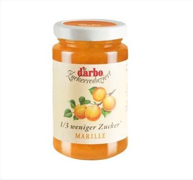 Darbo Marille Marmelade, Konfitüre 1/3 weniger Zucker, 250g - 3 Varianten