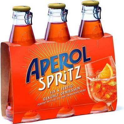 Aperol Spritz, 10,5% (3 x 0,175 L) fertig gemixten APEROL Spritz - 3 Varianten