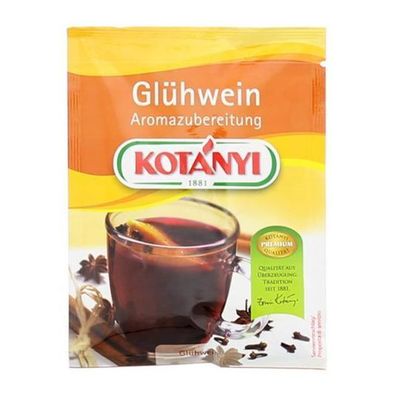 Kotanyi Glühwein Gewürzzubereitung Brief 30 g 5 Varianten/ Stückzahlen