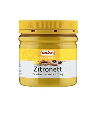 Kotanyi Gourmet Zitronett Zitronenaroma frischer Ersatz für geriebene Zitronen