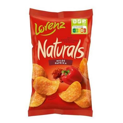 Lorenz Naturals milde Paprika Kartoffelchips 95g /3 Varianten