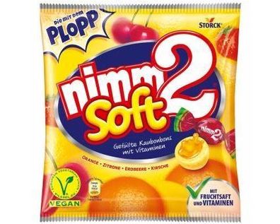 Nimm 2 Soft- Orangen - Zitronen-Kirsch-Erdbeere 800g 3 Varianten