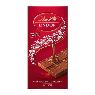 Lindt Lindo Tafel Milch, Vollmilch-Chocolade je 100g 4 Varianten