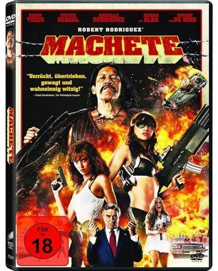 Machete Robert De Niro Jessica Alba - DVD/ NEU & OVP Deutsche Fassung