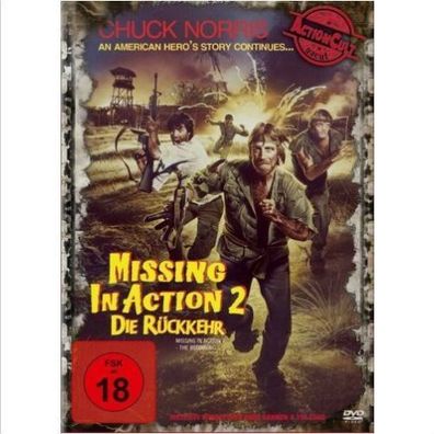 Missing IN ACTION 2 Chuck Norris - Action Cult Uncut (DVD) NEU/ OVP