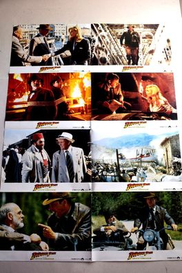 Indiana Jones und der letzte Kreuzzug Ford/ Connery Kinoaushangfoto 30x24cm Satz