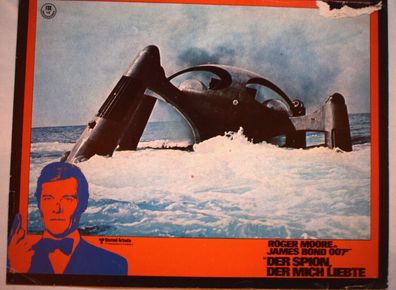 James Bond Roger Moore Der Spion der mich Liebte Kinoaushangfoto 30x24cm 1