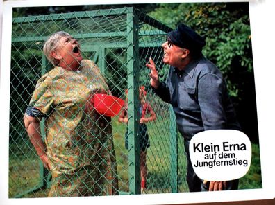 Klein Erna auf den Jungfernsteg Heinz Erhardt Kinoaushangfoto 30x24cm 10