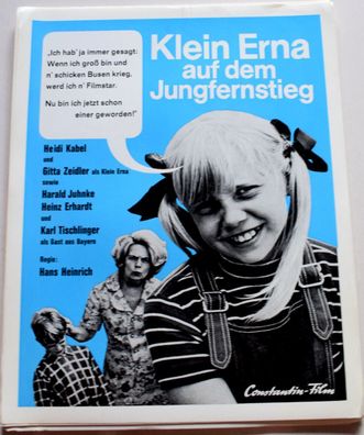 Klein Erna auf den Jungfernsteg Heinz Erhardt Kinoaushangfoto 30x24cm 11