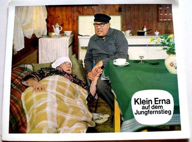 Klein Erna auf den Jungfernsteg Heinz Erhardt Kinoaushangfoto 30x24cm 7