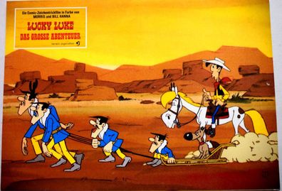 Lucky Luke Das große Abenteuer - Original Kinoaushangfoto 30x24cm Motive 10