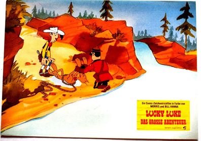 Lucky Luke Das große Abenteuer - Original Kinoaushangfoto 30x24cm Motive 17