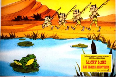 Lucky Luke Das große Abenteuer - Original Kinoaushangfoto 30x24cm Motive 2