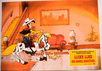 Lucky Luke Das große Abenteuer - Original Kinoaushangfoto 30x24cm Motive 3