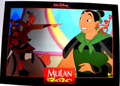 Mulan Walt Disney Original Kinoaushangfoto 30x24cm 5