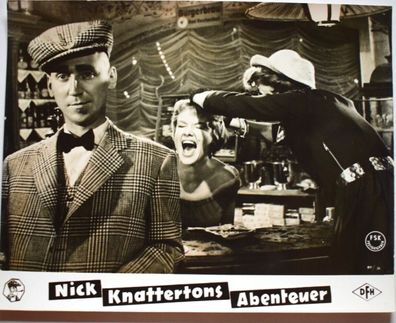 Nick Knattertons Abenteuer Karl Liefen Original Kinoaushangfoto 30x24cm 1