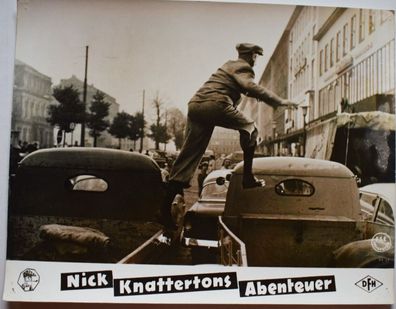 Nick Knattertons Abenteuer Karl Liefen Original Kinoaushangfoto 30x24cm 12