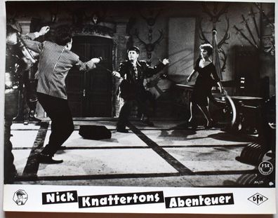 Nick Knattertons Abenteuer Karl Liefen Original Kinoaushangfoto 30x24cm 14