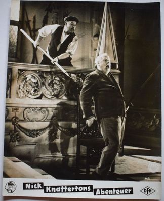 Nick Knattertons Abenteuer Karl Liefen Original Kinoaushangfoto 30x24cm 15