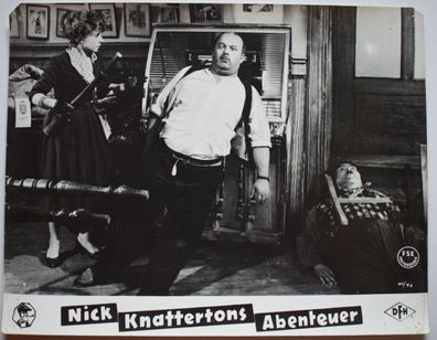Nick Knattertons Abenteuer Karl Liefen Original Kinoaushangfoto 30x24cm 17
