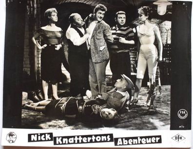 Nick Knattertons Abenteuer Karl Liefen Original Kinoaushangfoto 30x24cm 2