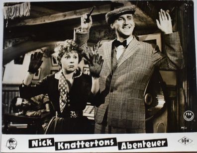 Nick Knattertons Abenteuer Karl Liefen Original Kinoaushangfoto 30x24cm 27