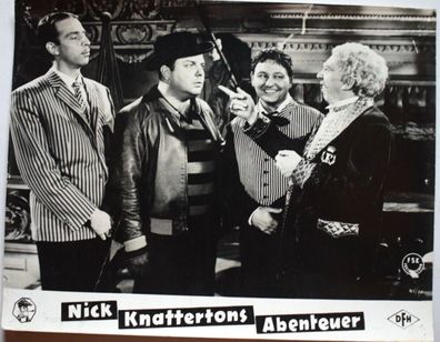 Nick Knattertons Abenteuer Karl Liefen Original Kinoaushangfoto 30x24cm 3
