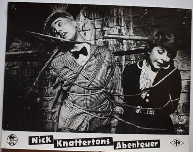 Nick Knattertons Abenteuer Karl Liefen Original Kinoaushangfoto 30x24cm 5