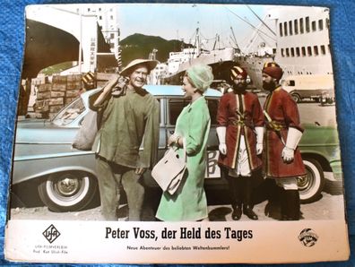 Peter Voss, der Held des Tages O.W. Fischer Kinoaushangfoto 30x24cm 3