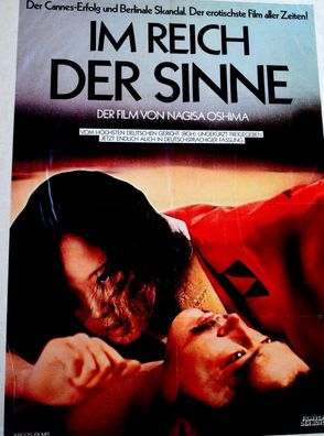 Im Reich der Sinne Filmposter A 1 Original Kinoplakat 60/84