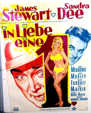 In Liebe eine 1 James Stewart Filmposter A 1 Original Kinoplakat 60/84