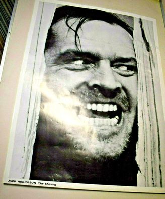 JACK Nicholson Shining Filmplakat ca. 60 x 84cm