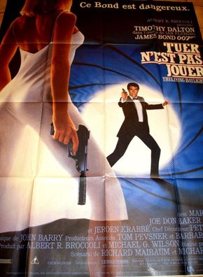 James Bond 007 Der Hauch des Todes Timothy Dalton A0 157 x 116,5cm
