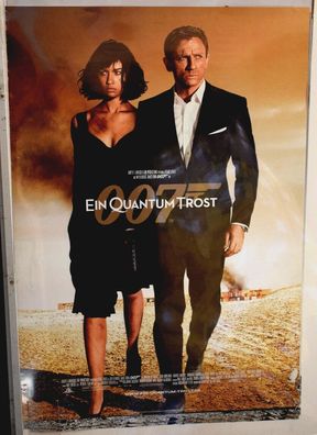 James Bond 007 Ein Quantum Trost Vorplakat A1 84 x 60cm Original Kinoplakat 3