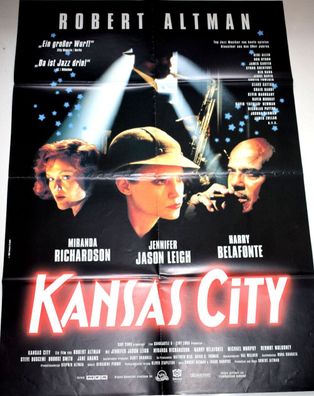Kansas City - Robert Altman - Harry Belafonte 84 x 60cm Original Kinoplakat