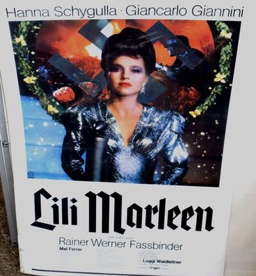 Lili Marleen Hanna Schygulla Fassbinder Filmposter A 1 Original Kinoplakat 60/84
