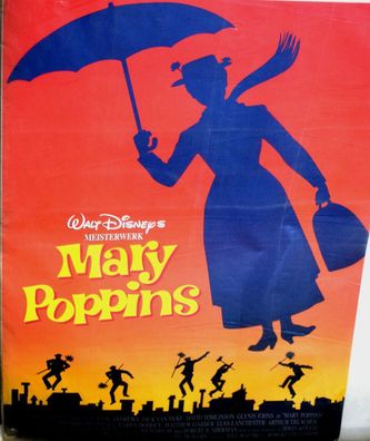 Mary Poppins Walt Disney Filmposter A 1 Original Kinoplakat 60/84